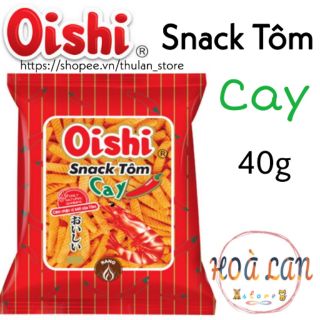 Snack tôm cay Oishi® gói 40g
