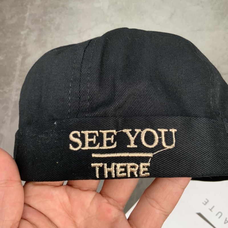 Mũ Beanie Nón Nồi Thêu See You Khoá Da Thời Trang Phong Cách Kiểu Mới