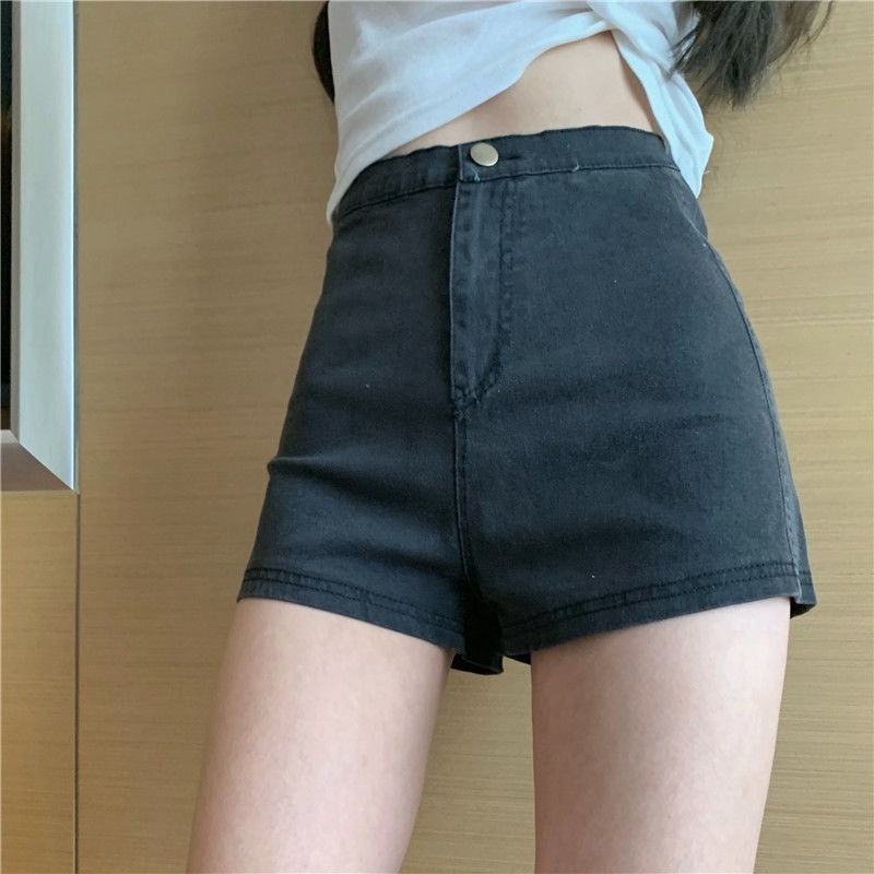 Quần Short Denim Dáng Ôm Thời Trang Mùa Hè Mới Cho Nữ