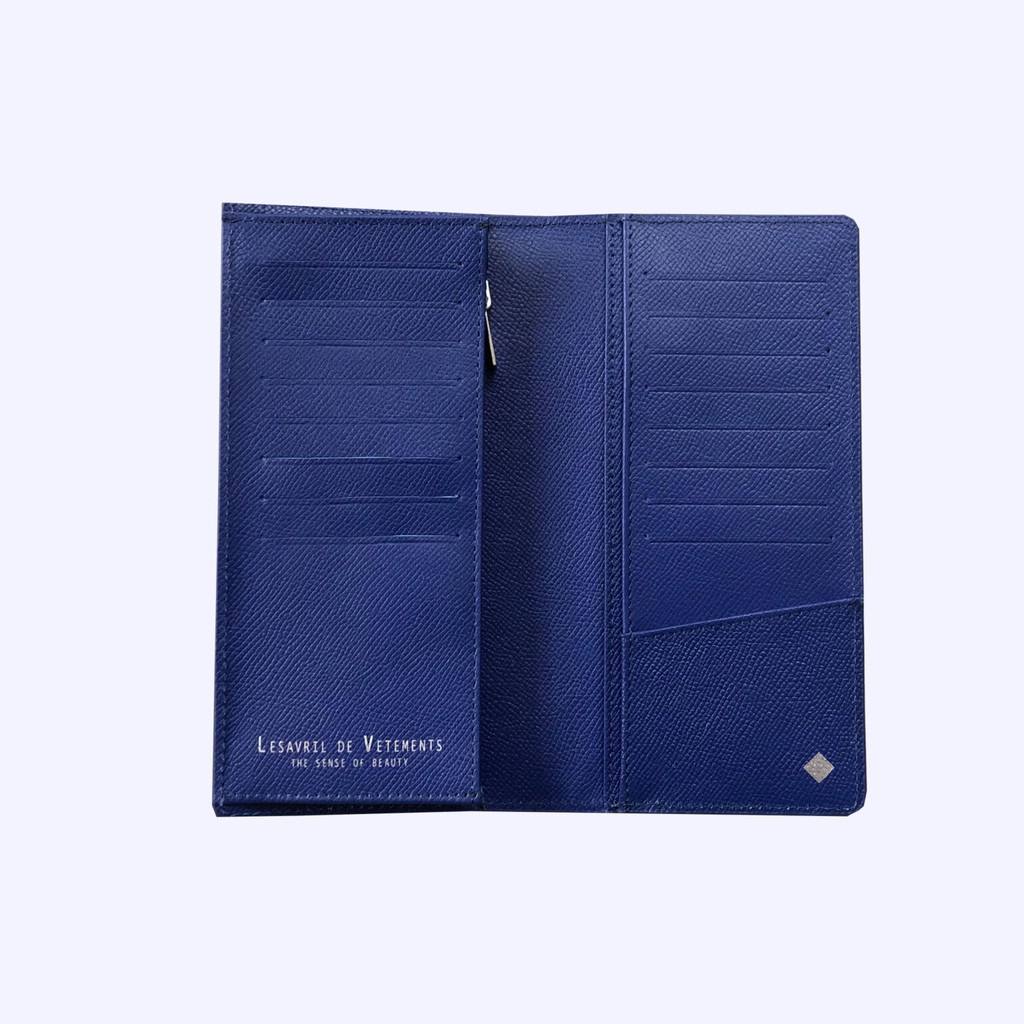 Blue Monogram Long Wallet