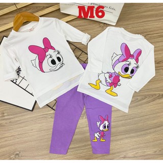 (20KG-40KG) BỘ ĐỒ TAY DÀI BÉ GÁI SIZE ĐẠI
