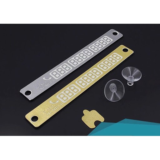 Bảng ghi số điện thoại hút kính trên ô tô