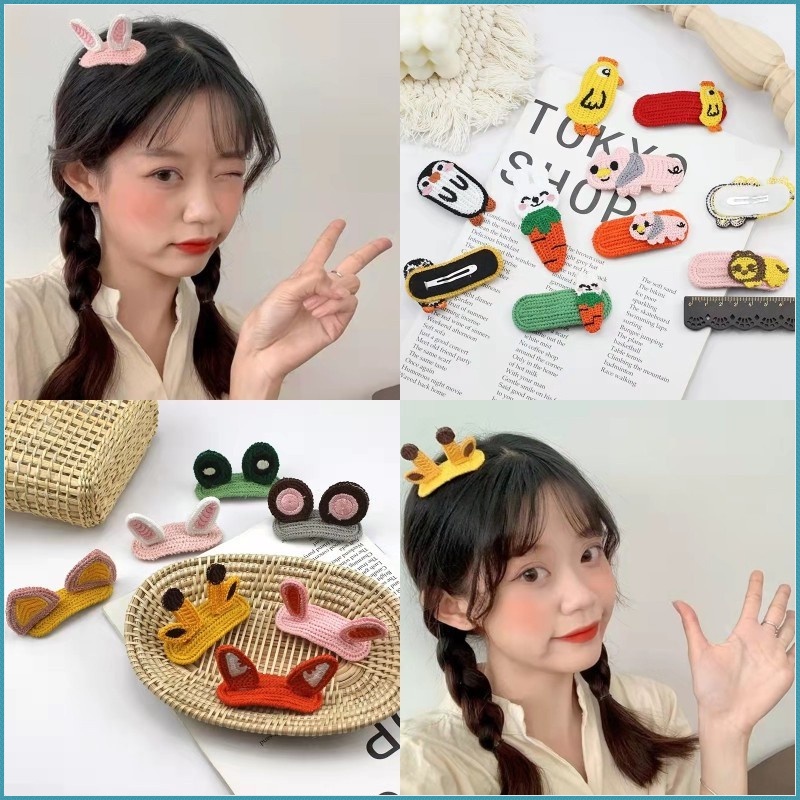 Kẹp Tóc Tai Thỏ Dễ Thương Cho Nữ