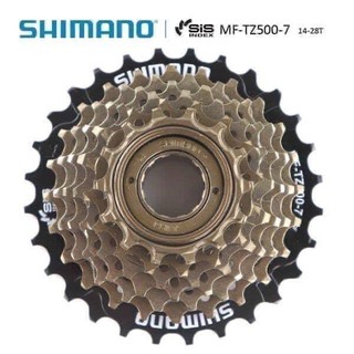 ( Chính hãng ) Líp xe đạp Shimano 7 tầng vặn xe đạp