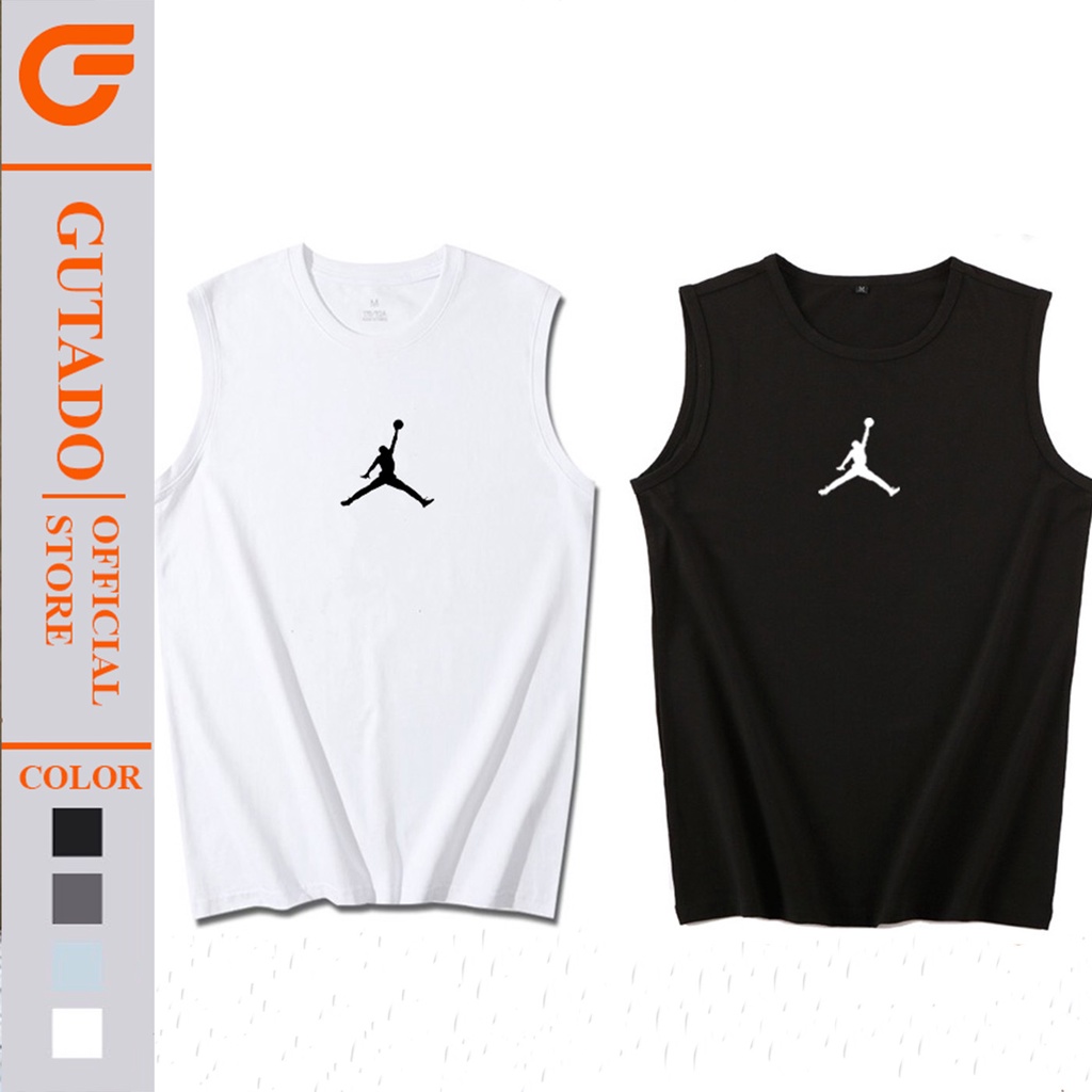 Áo ba lỗ tanktop in hình cậu bé thun lạnh cổ tròn form rộng sát nách tập gym co giãn mùa hè