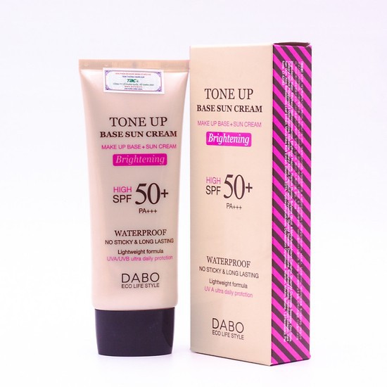 Kem Chống Nắng Trắng Da DABO Tone Up Base Sun cream Cao Cấp Hàn Quốc 70ml