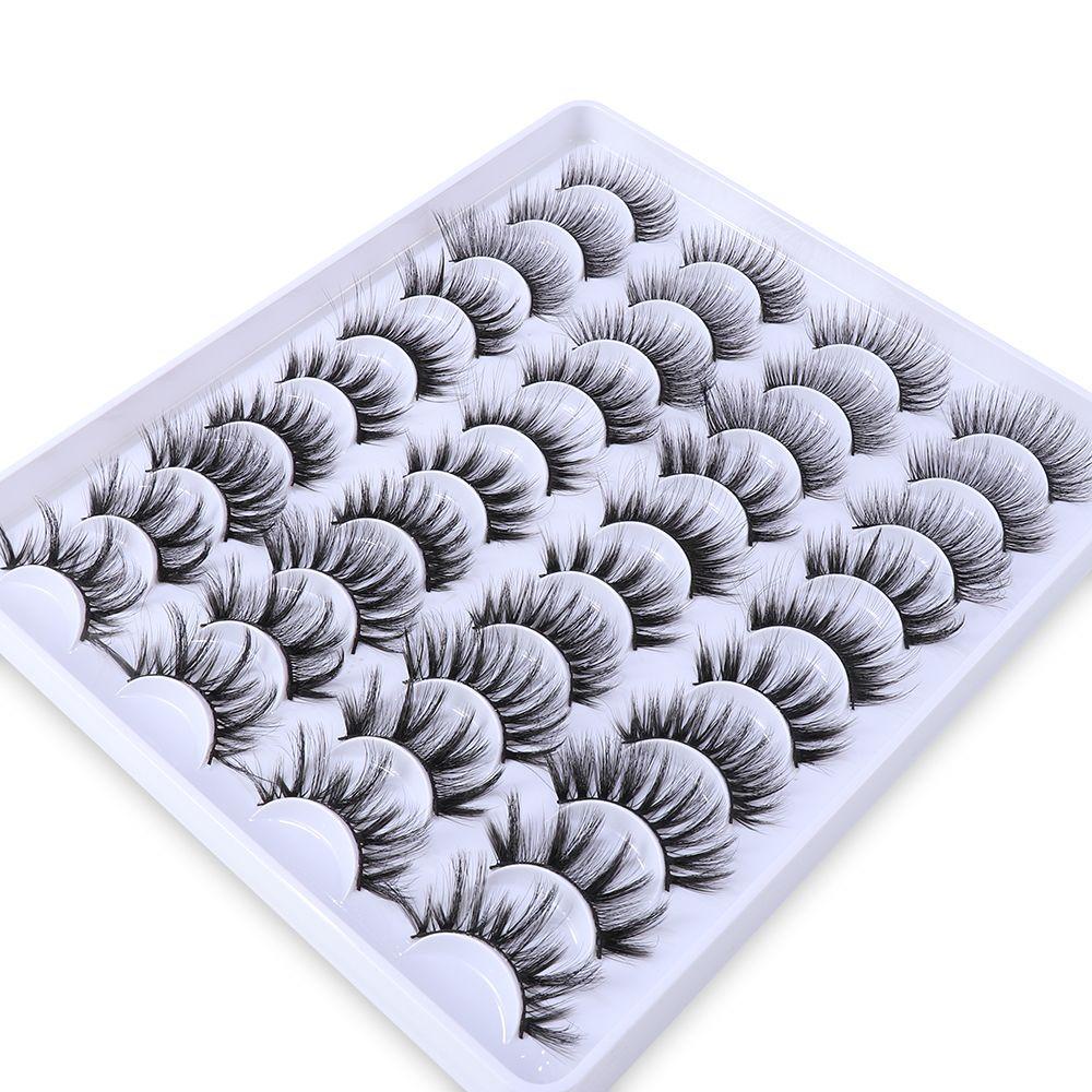 Hộp Lông Mi Giả Nhiều Phong Cách Hỗn Hợp Dùng Trang Điểm Mắt Thủ Công