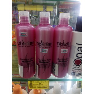 Dầu gội/xả tái tạo tóc Obsidian Hàn Quốc (Damage Care Shampoo/Conditioner) 300ml+300ml