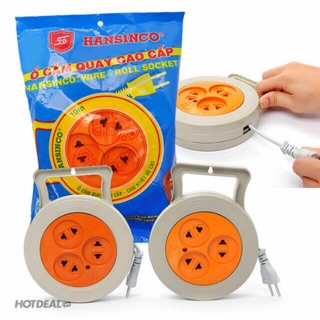 Ổ CẮM QUAY TRÒN HANSINCO 5M/8M/10M