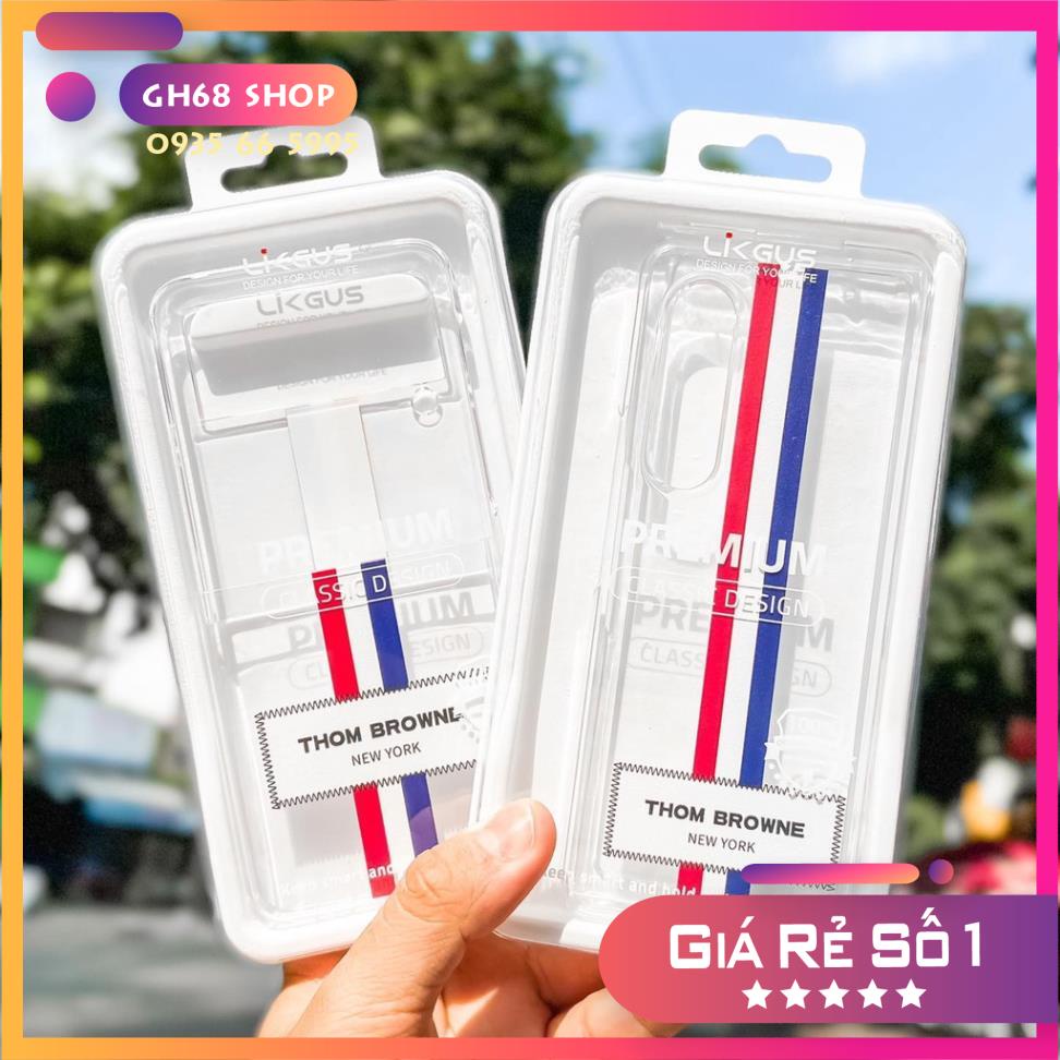 Ốp Lưng Likgus Thom Browne Samsung Galaxy Z FLip 3, Z Fold 3 - Chính Hãng Likgus
