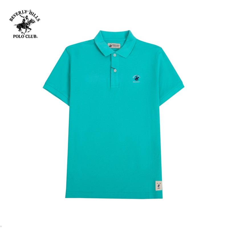 Beverly Hills Polo Club - Áo polo Ngắn tay Nữ Classic Đỏ đậm 08 DBK08- BHPC WAPN0035