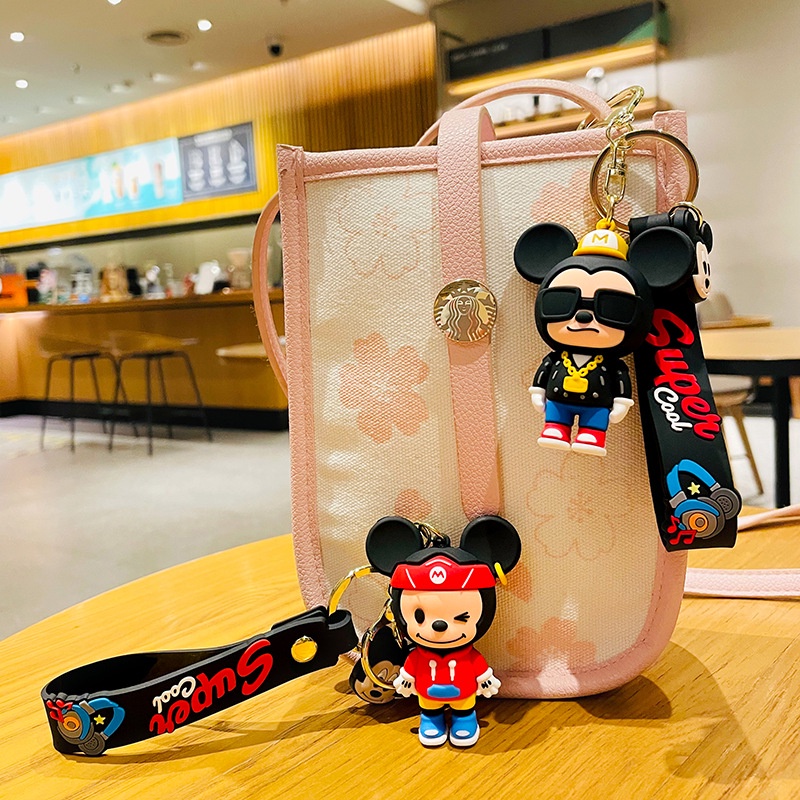 Móc Khóa Hình Chuột Mickey Và Minnie Dễ Thương