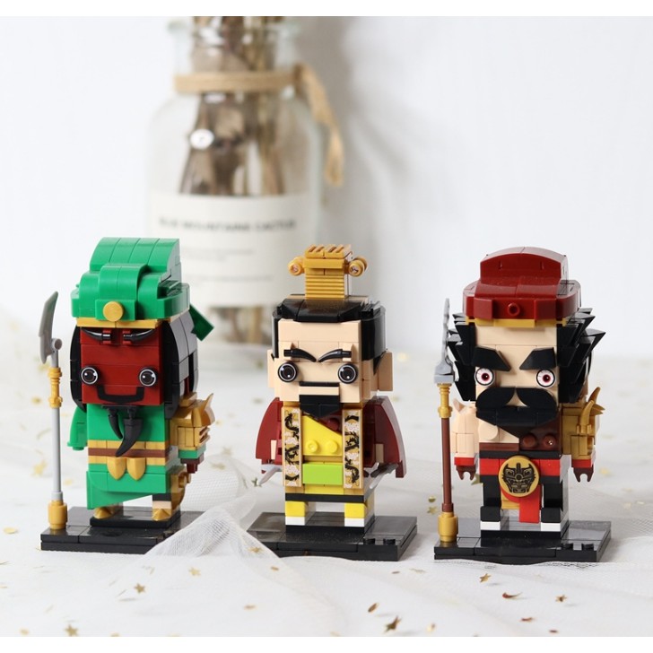 Mô hình lego Quan Vân Trường nhân vật truyện Tam Quốc hộp to