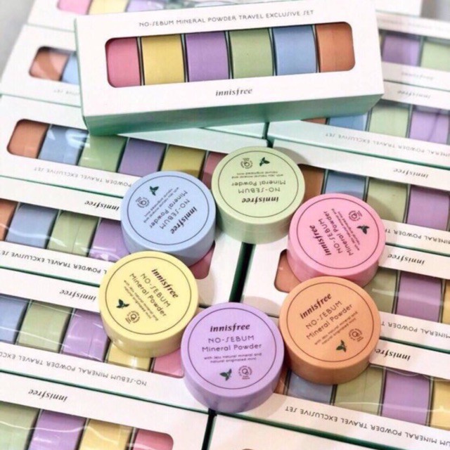Phấn phủ bột kiềm dầu Innisfree – No Sebum Mineral Powder (mẫu mới)