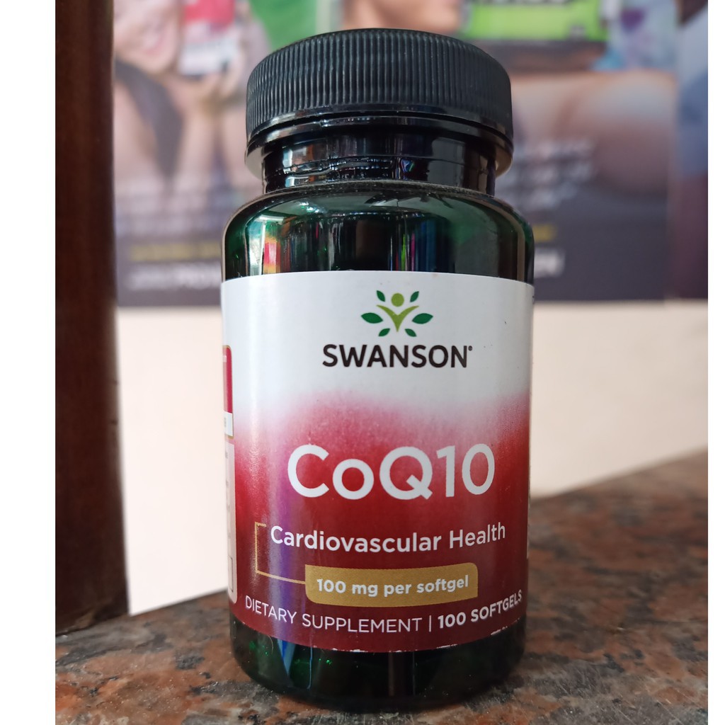 COQ10 | Phòng Ngừa Bệnh Tim Mạch, Chống Lão Hóa Swanson Ultra CoQ10 100mg - 120mg [100 Viên] - Chính Hãng