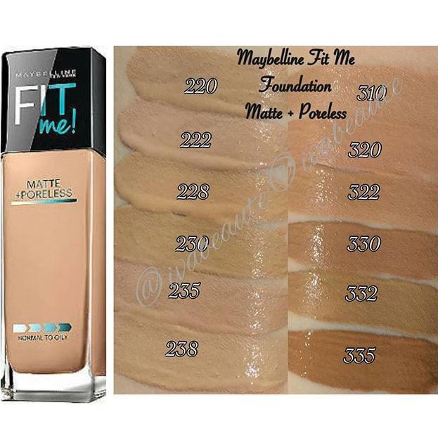 (hàng Mới Về) Kem Nền Maybelline Fit Me! 64292 + Ống Bơm Se Khít Lỗ Chân Lông ~ 18ml / 30ml | BigBuy360 - bigbuy360.vn