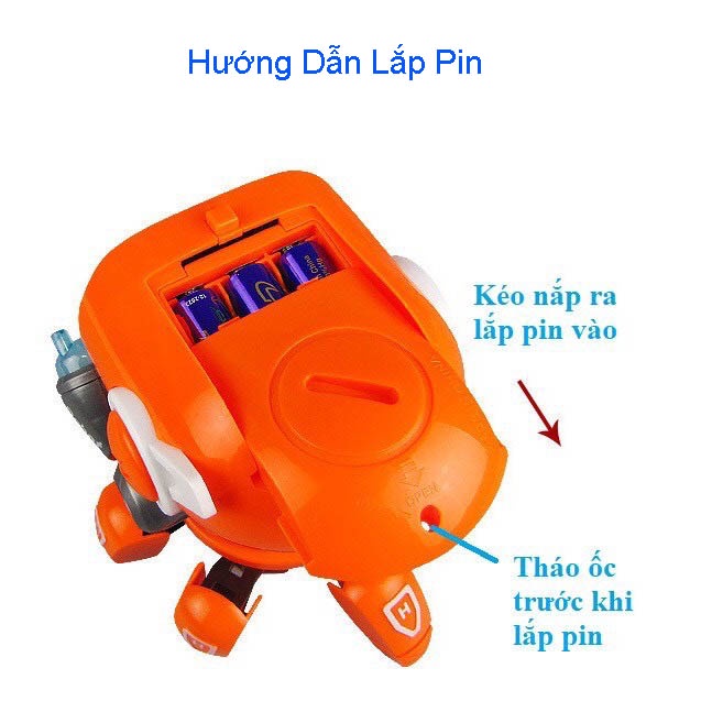 Đồ Chơi Trẻm Em Robot Dancer Nhảy Múa phát sáng Cho Bé Trai, Bé Gái,Có Đèn Có Nhạc Giả Trí Vui Nhộn