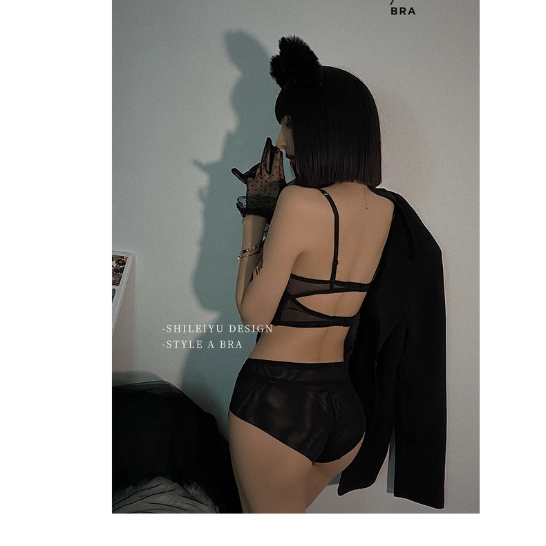 Áo Bra Ren Có Gọng Nâng Ngực Sexy - ĐEN