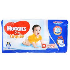 Tã quần Huggies Dry size M 40 miếng