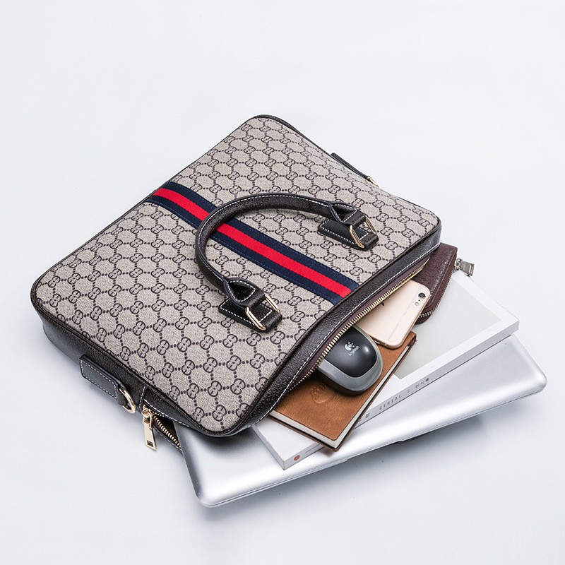 GUCCI Túi Xách Tay Thời Trang Phong Cách Cho Nam