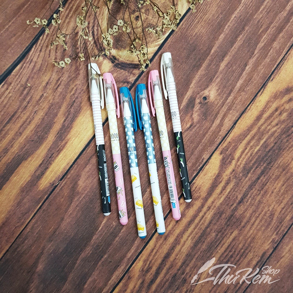 Bút gel hoa nhí/ bút gel ngòi mảnh GP-2834