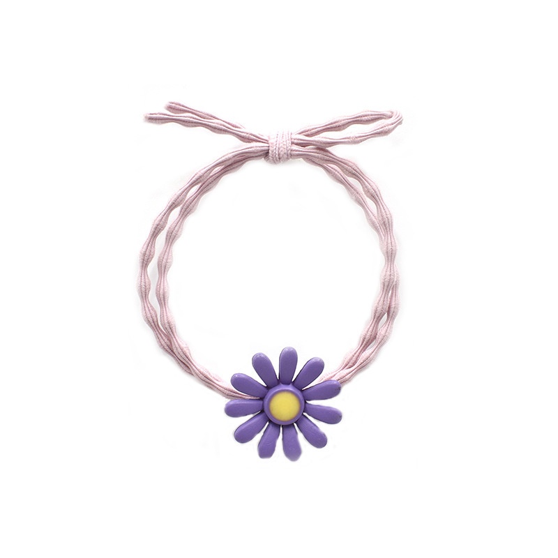 Dây buộc tóc Hàn Quốc hoa cúc DT01