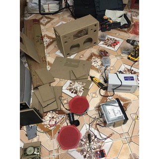 Vỏ thùng loa cd oto CNC DIY