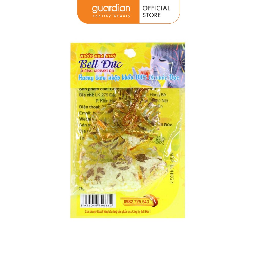 Túi thơm Bell Đức hương Giovani Gi1 (15g)