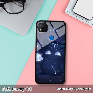 Ốp kính Xiaomi Redmi 9C in cung hoàng đạo