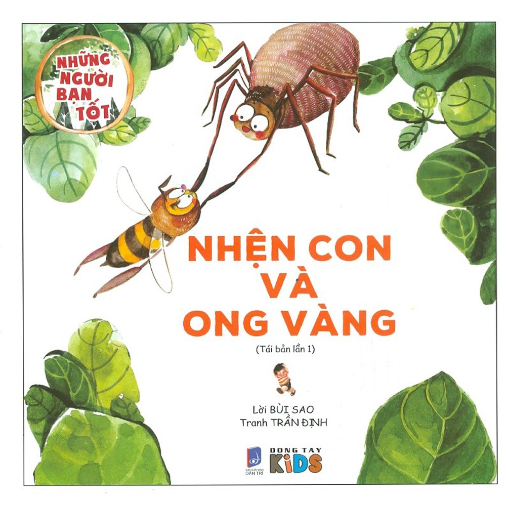 Sách - Những Người Bạn Tốt - Nhện Con Và Ong Vàng
