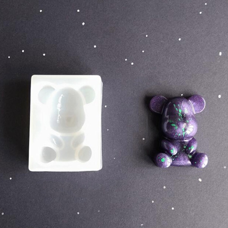 Khuôn Silicone Làm Mặt Dây Chuyền / Móc Khóa Bằng Resin Hình Động Vật