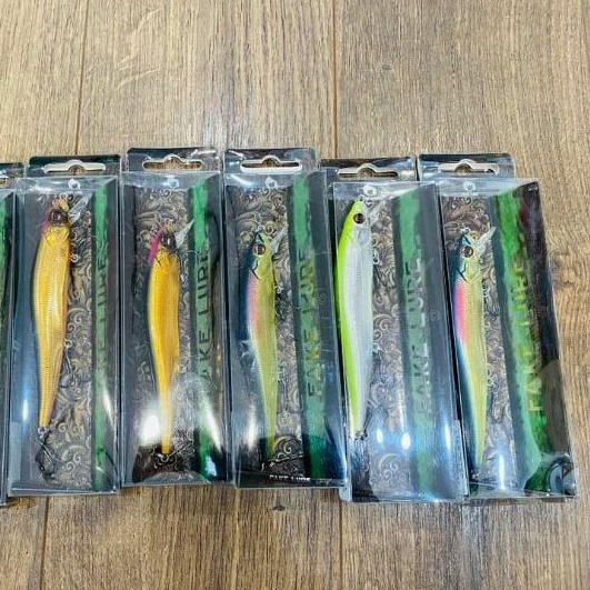 Mồi Câu Fake Lure Jerbait Minnow 14.4g 110mm Floating