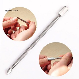 MSI_Stainless Steel Cuticle Nail Pusher Remover Double Ended Pedicure Manicure Tool