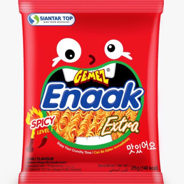 (HCM) Mỳ ăn sống Enaak 1 gói 30g HSD 05/2022