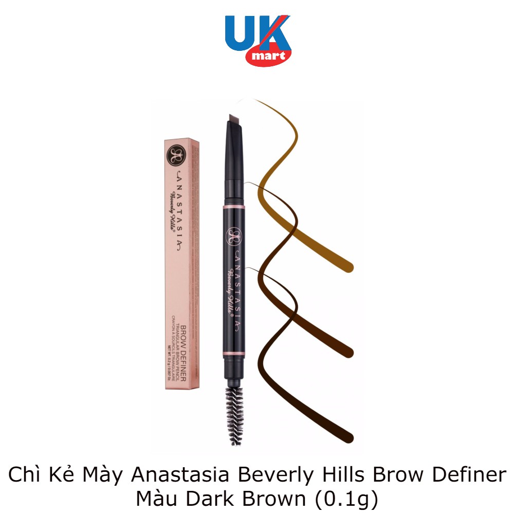 Chì Kẻ Mày Anastasia Beverly Hills Brow Definer Màu Dark Brown (0.1g) | BigBuy360 - bigbuy360.vn