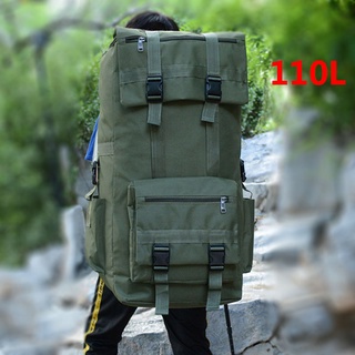 110l 130l nam đi bộ đường dài túi cắm trại ba lô dung tích lớn leo núi ngoài trời đi bộ du lịch ba lô túi hành lý