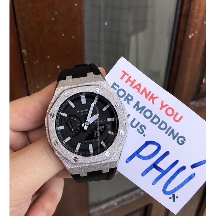 Đồng Hồ Casio Nam Dây Nhựa GSHOCK GA-2100-1A Chính Hãng