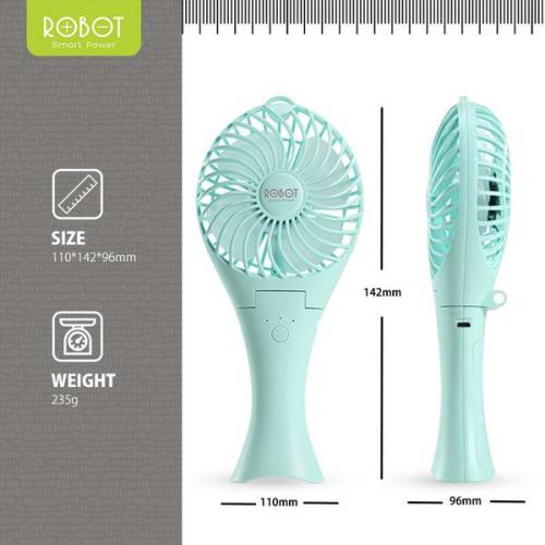 [ 2 Trong 1 - Quạt Mini Và Pin Dự Phòng ] - Đầu USB Cầm Tay Robot Đuôi Cá - RT-BF07 - Hàng Chính Hãng | BigBuy360 - bigbuy360.vn