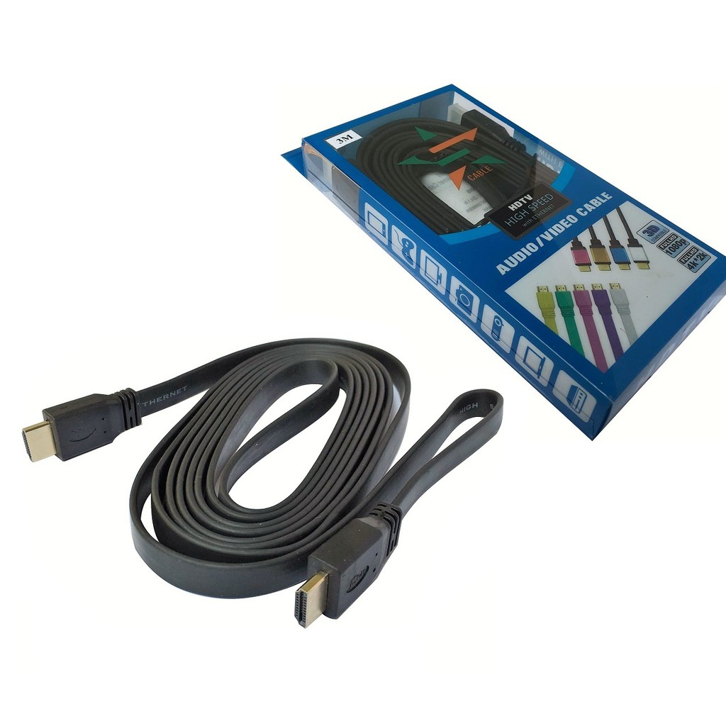 Cáp HDMI Truyền Âm Thanh Và Hình Ảnh Dài 3m Loại Tốt
