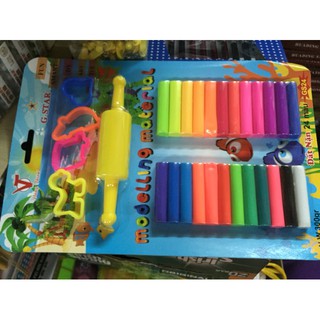 Đất nặn 24 màu kèm khuôn