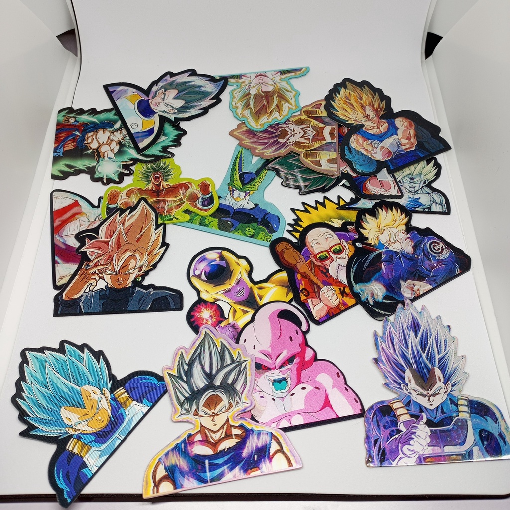 Hình dán Dragon Ball 3D Anime Stickers điện thoại - laptop - ô tô chống nước
