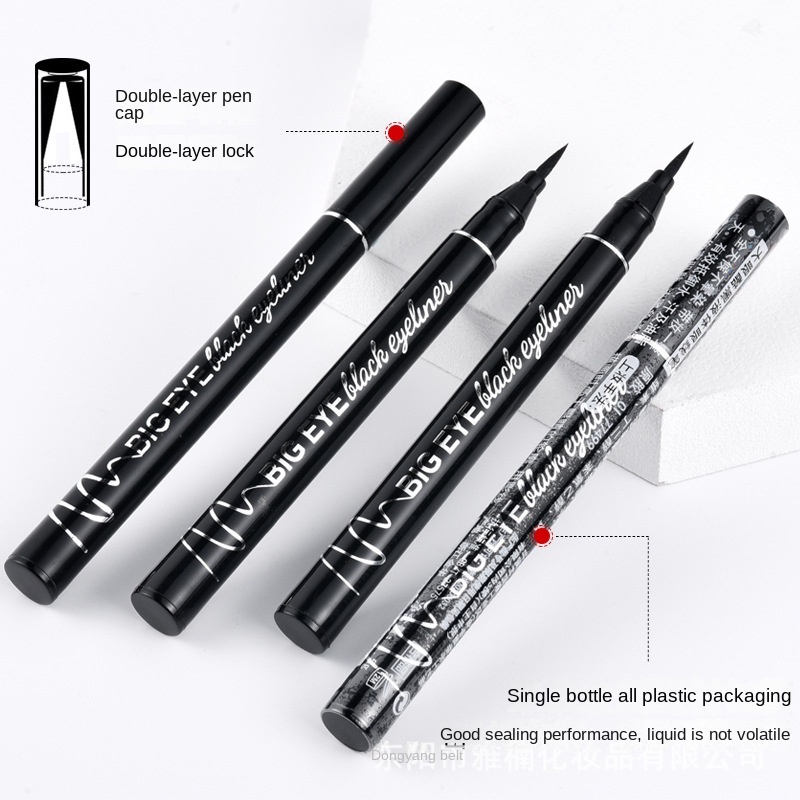 Bút Kẻ Mắt Màu Đen Cá Tính Nhanh Khô Lâu Trôi Chống Thấm Nước GYL758