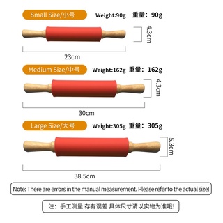 Con Lăn cán bột silicon size lớn CJ-456