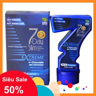 Viên uống giảm câm 7 day slim Platium USA