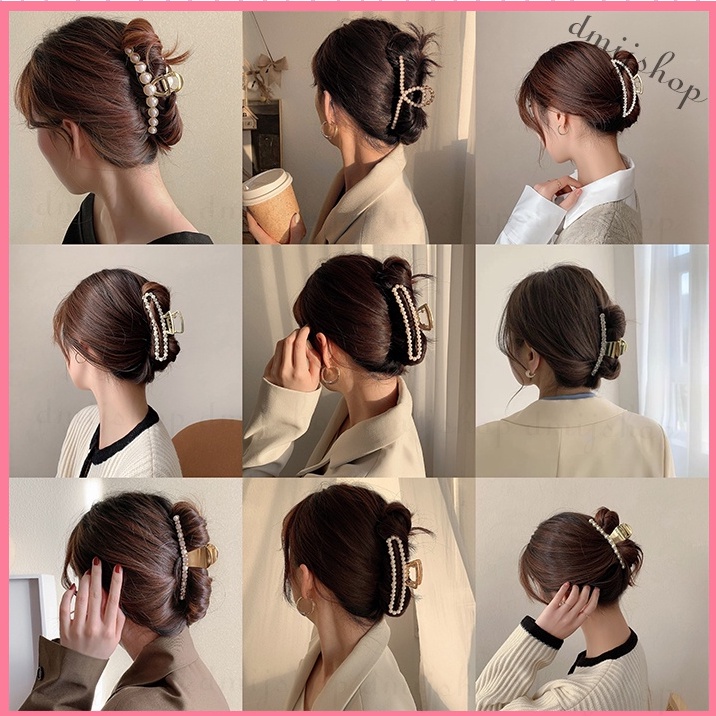 Kẹp Tóc Cá Mập Lớn Phong Cách Hàn Quốc Cho Nữ