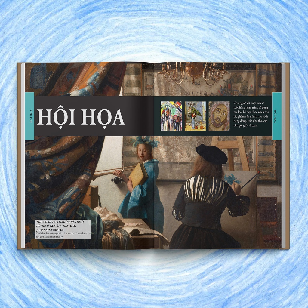Sách: Dành Cho Những Người Yêu Hội Họa: DK Art - Bách Khoa Thư Về Nghệ Thuật - Toàn Bộ Lịch Sử Nghệ Thuật Nhân Loại