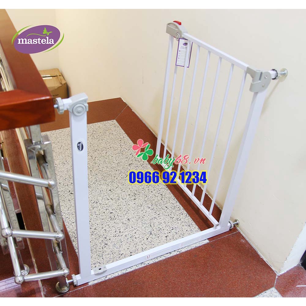 Thanh chặn cửa - Chắn cầu thang an toàn cho bé Mastela D04 / Chắn cửa an toàn cho bé không cần khoan tường