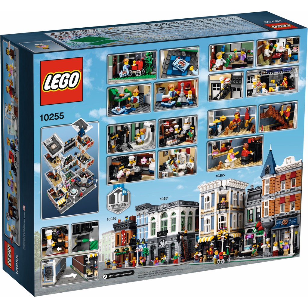 10255 LEGO® Creator Assembly Square - Bộ xếp hình Quảng trường thành phố