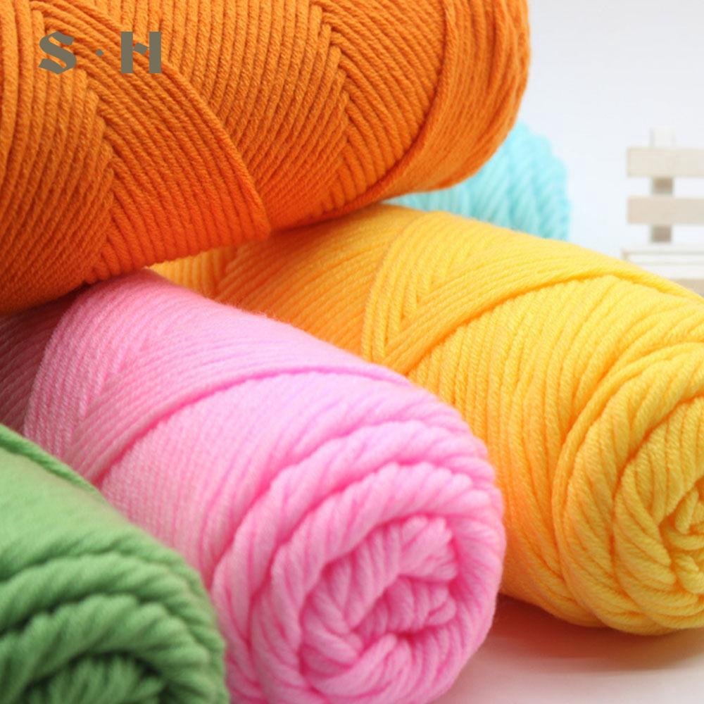 Cuộn Len Đan Sợi Móc 100G