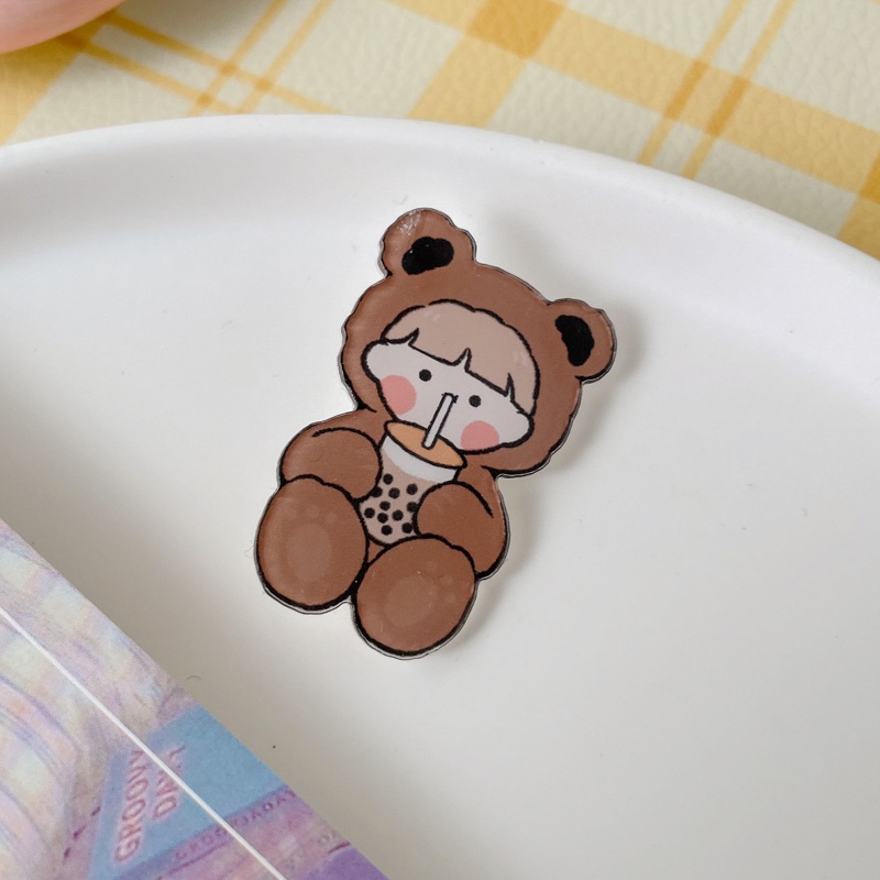 Huy Hiệu Cài Áo Hình Hoạt Hình Nhật Bản Dễ Thương 2022